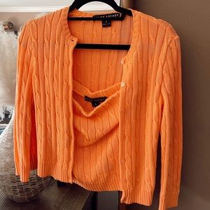 Ralph Lauren cardigan set Size S
